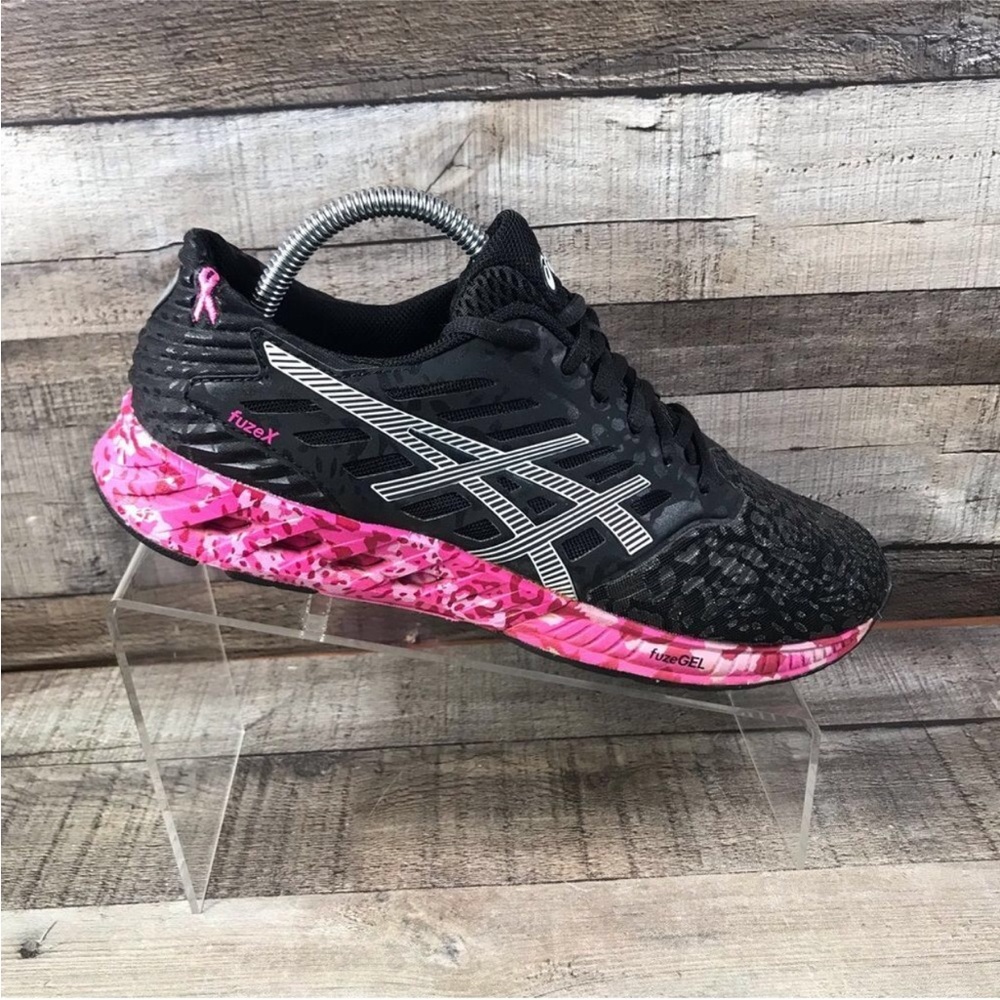 ASICS Fuze X PR Breast  Cancer Awareness Pink Ribbon Running Shoes